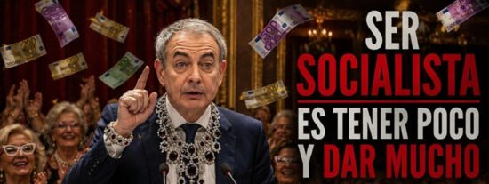 Zapatero, sus mensajes, las Charos del PSOEy sus joyas