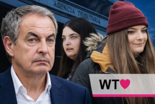 Zapatero y sus hijas