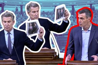 Feij&oacute;o retrata a S&aacute;nchez con dos fotos y lo deja sudando: &laquo;A m&iacute; no me ha financiado ning&uacute;n magnate de la prostituci&oacute;n&raquo;