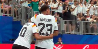 Alemania se ensa&ntilde;a con Curazao y la aplasta por 7-1