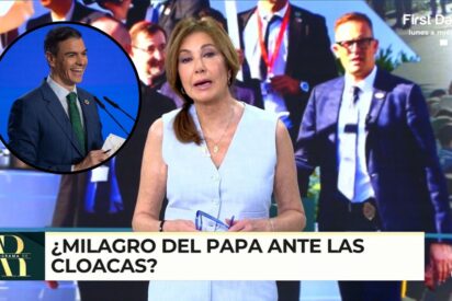 Pedro S&aacute;nchez y Ana Rosa en 'El programa de Ana Rosa' (Telecinco)
