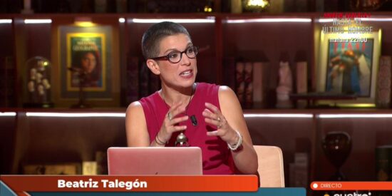 Beatriz Taleg&oacute;n en 'Horizonte' (Cuatro) 