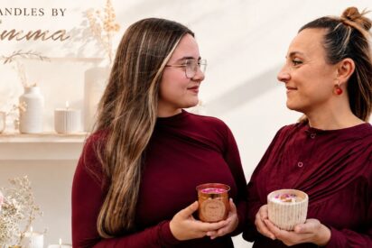 Candles by Emma impulsa sus velas arom&aacute;ticas y wax melts