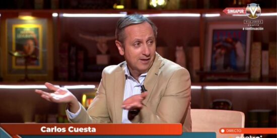 Carlos Cuesta en 'Horizonte' (Cuatro) 