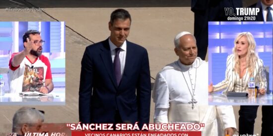 Paco &Aacute;lvarez y Cristina Cifuentes en 'En boca de todos' (Cuatro)