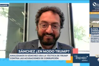 Joaqu&iacute;n Manso, director de 'El Mundo', en 'Espejo P&uacute;blico' (Antena 3) 