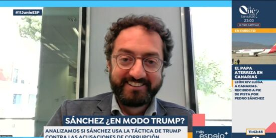 Joaqu&iacute;n Manso, director de 'El Mundo', en 'Espejo P&uacute;blico' (Antena 3) 