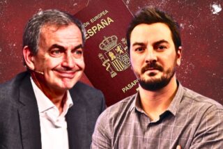 Jos&eacute; Luis Rodr&iacute;guez Zapatero y Jorge Bustos