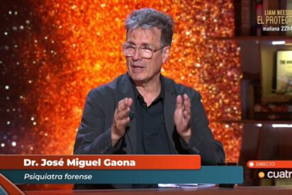 Jos&eacute; Miguel Gaona, psiquiatra forense, en 'Horizonte' (Cuatro) 