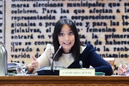 La directora general de la Guardia Civil, Mercedes Gonz&aacute;lez Fern&aacute;ndez, comparece ante la Comisi&oacute;n de Interior, en el Senado, a 16 de junio de 2026, en Madrid (Espa&ntilde;a)
