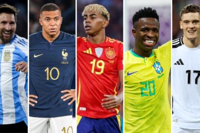 Messi, Mbapp&eacute;, Lamine, Vinicius, Wirtz