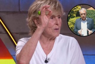 Mercedes Mil&aacute; en 'Malas lenguas noche' (TVE)