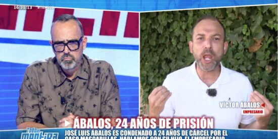 El hijo de &Aacute;balos, como nunca le hab&iacute;as visto tras la sentencia a su padre: "&iexcl;Me han reventado la vida!"