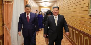 Xi Jinping y Kim Jong-un