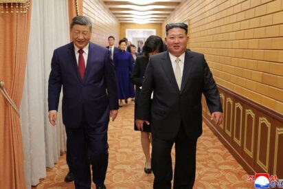 Xi Jinping y Kim Jong-un