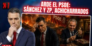 Arde el PSOE: S&aacute;nchez se achicharra con los incendios de Madrid y ZP con sus joyas
