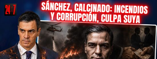 S&aacute;nchez, calcinado: la falta de recursos contra incendios y la corrupci&oacute;n son su culpa