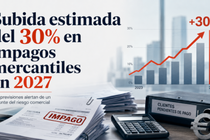Grupo Cobratis prev&eacute; un aumento del 30% en los impagos en Espa&ntilde;a para 2027