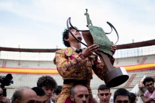 Celebraci&oacute;n del triunfo en la Copa Chenel. Fundaci&oacute;n Toro de Lidia. 