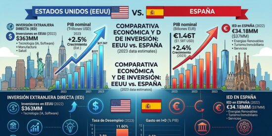 EEUU y España y sus relaciones económicas