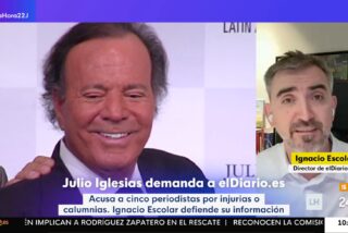 Julio Iglesias e Ignacio Escolar.