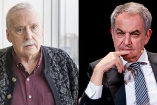 Joaqu&iacute;n Leguina y Jos&eacute; Luis Rodr&iacute;guez Zapatero.