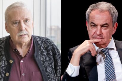 Joaqu&iacute;n Leguina y Jos&eacute; Luis Rodr&iacute;guez Zapatero.