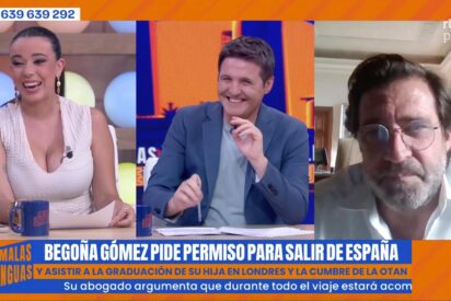 Sarah Santaolalla, Jes&uacute;s Cintora y Luis Arroyo.