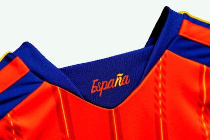 La camiseta de la Selección Española de Fútbol