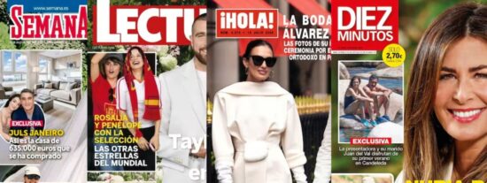 Las revistas del corazón del 8 de julio de 2026