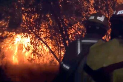 Gerona, entre el fuego y la justicia: libertad provisional para el operario detenido mientras el incendio sigue vivo