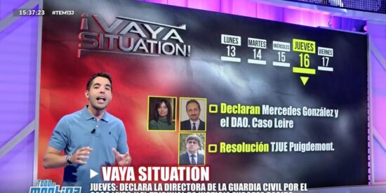 La pifia de 'Todo es Mentira' colocando la foto del Manuel Llamas periodista y no la del DAO de la Guardia Civil.