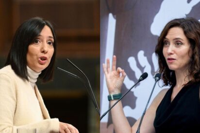Mercedes Gonz&aacute;lez e Isabel D&iacute;az Ayuso.