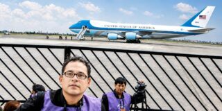 Correlatos de un reportero: El Air Force One y los "piscos sours" de George W. Bush