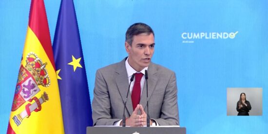 Pedro S&aacute;nchez.