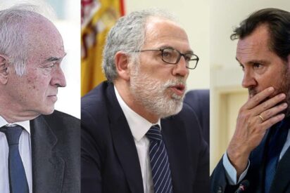 Juan Carlos Peinado, Antonio Viejo y &Oacute;scar Puente.