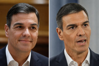 Pedro S&aacute;nchez, antes y ahora