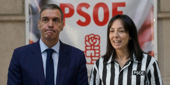 Pedro Sánchez y Mercedes González