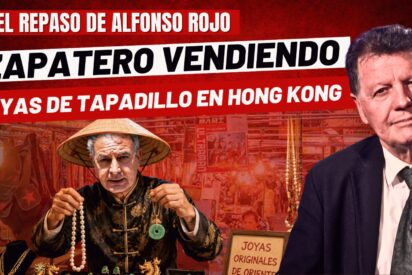 Alfonso Rojo: "Ahora resulta que Zapatero ha estado vendiendo joyas de tapadillo en Hong Kong"