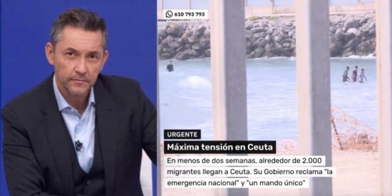 Javier Ruiz y las im&aacute;genes id&iacute;licas que trat&oacute; de vender sobre Ceuta.