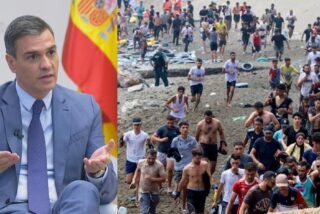 Pedro S&aacute;nchez y la invasi&oacute;n sufrida por Ceuta.