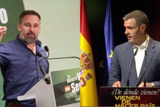Santiago Abascal y Pedro S&aacute;nchez.