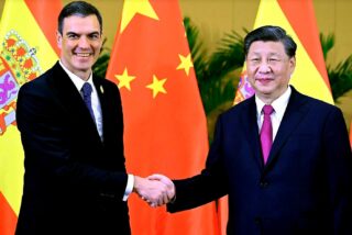 S&aacute;nchez y Xi Jinping