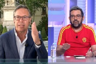 Bestial bronca de Alfonso Serrano (PP) a otro tertuliano progre que se llama Paco: "&iexcl;Basura, impresentable!"
