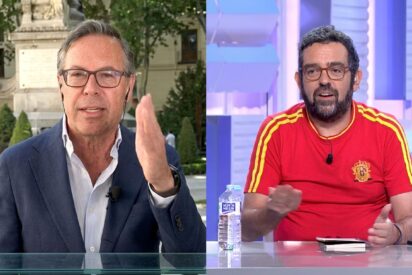 Bestial bronca de Alfonso Serrano (PP) a otro tertuliano progre que se llama Paco: "&iexcl;Basura, impresentable!"