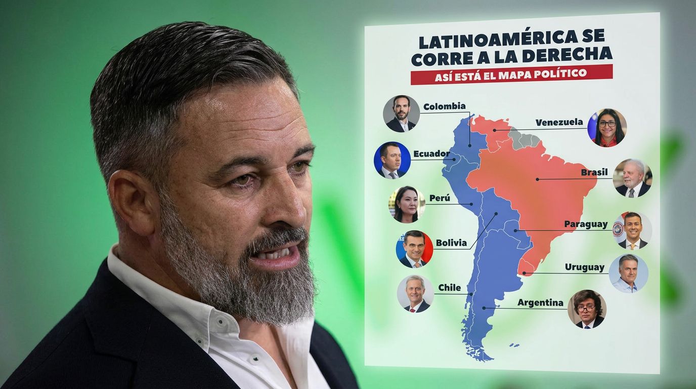 La red internacional de Vox se expande: Abascal teje su mapa americano