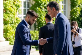 El gesto de &Aacute;lex Baena con Pedro S&aacute;nchez que toda Espa&ntilde;a aplaude