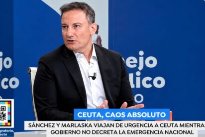 &Aacute;lvaro Nieto, director de 'The Objective', en 'Espejo P&uacute;blico' (Antena 3)