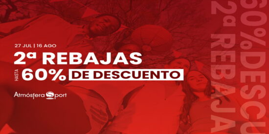 Segundas rebajas. Atm&oacute;sfera Sport