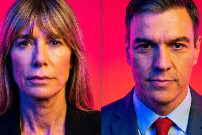 Bego&ntilde;a G&oacute;mez y Pedro S&aacute;nchez - imagen generada por IA